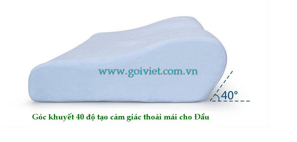 GỐI NGỦ CAO SU NON THÔNG MINH GV 102